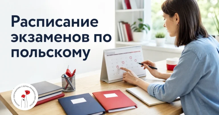 Расписание и даты экзаменов по польскому языку для карты резидента и гражданства
